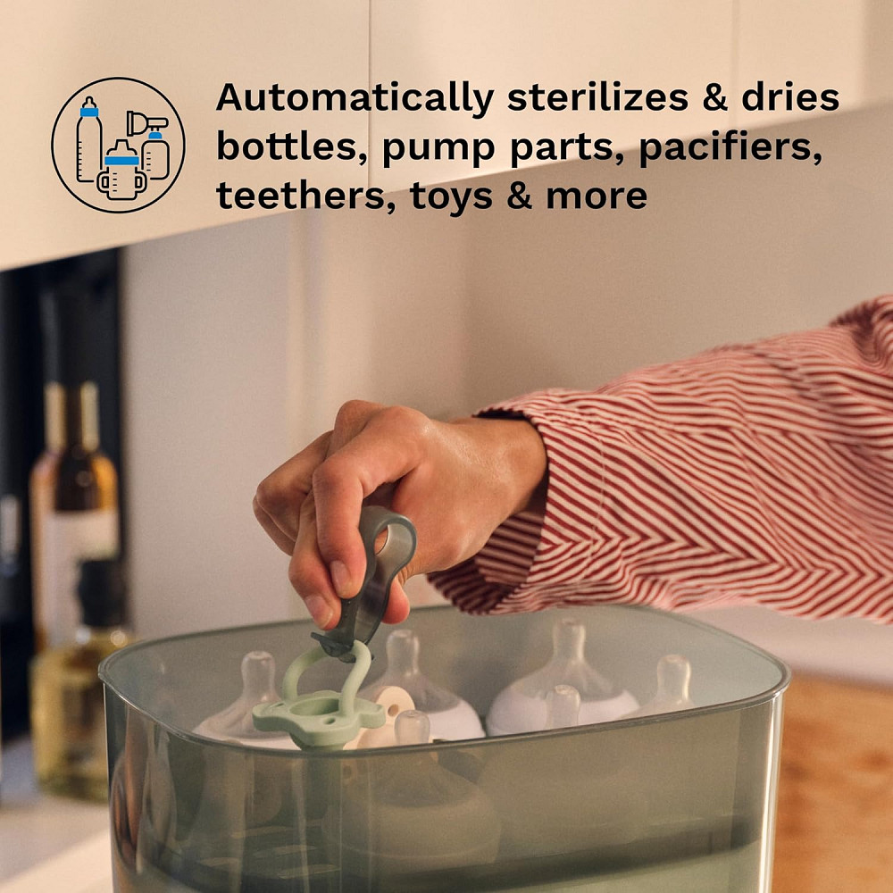 Baby Brezza Bottle Sterilizer and Dryer Advanced – 33% Faster - Largest Capacity Steam Sanitizer - U Richmond - photo 8
