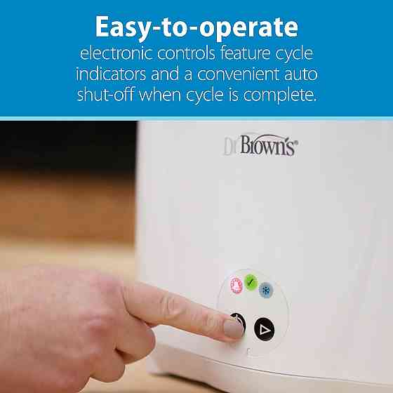 Dr. Brown’s Deluxe Electric Sterilizer for Baby Bottles and Other Baby Essentials Richmond