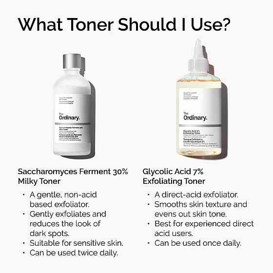 The Ordinary Glycolic Acid 7% Exfoliating Toner, Brightening and Smoothing Daily Toner for More Even Richmond