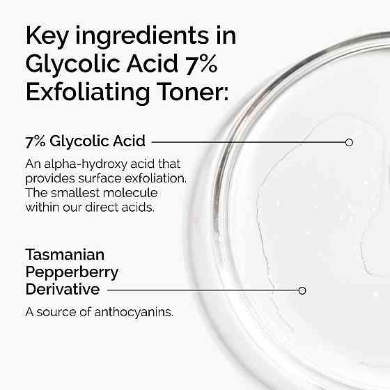 The Ordinary Glycolic Acid 7% Exfoliating Toner, Brightening and Smoothing Daily Toner for More Even Richmond