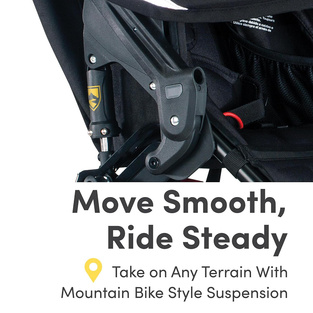 BOB Gear Revolution Flex 3.0 Jogging Stroller, Graphite Black Richmond - photo 7