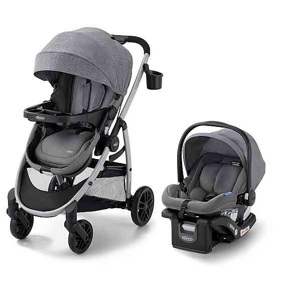 Graco Modes Pramette Travel System, 3-in1 Modular Carseat Stroller Combo, Infant Car Seat Carrier to Richmond