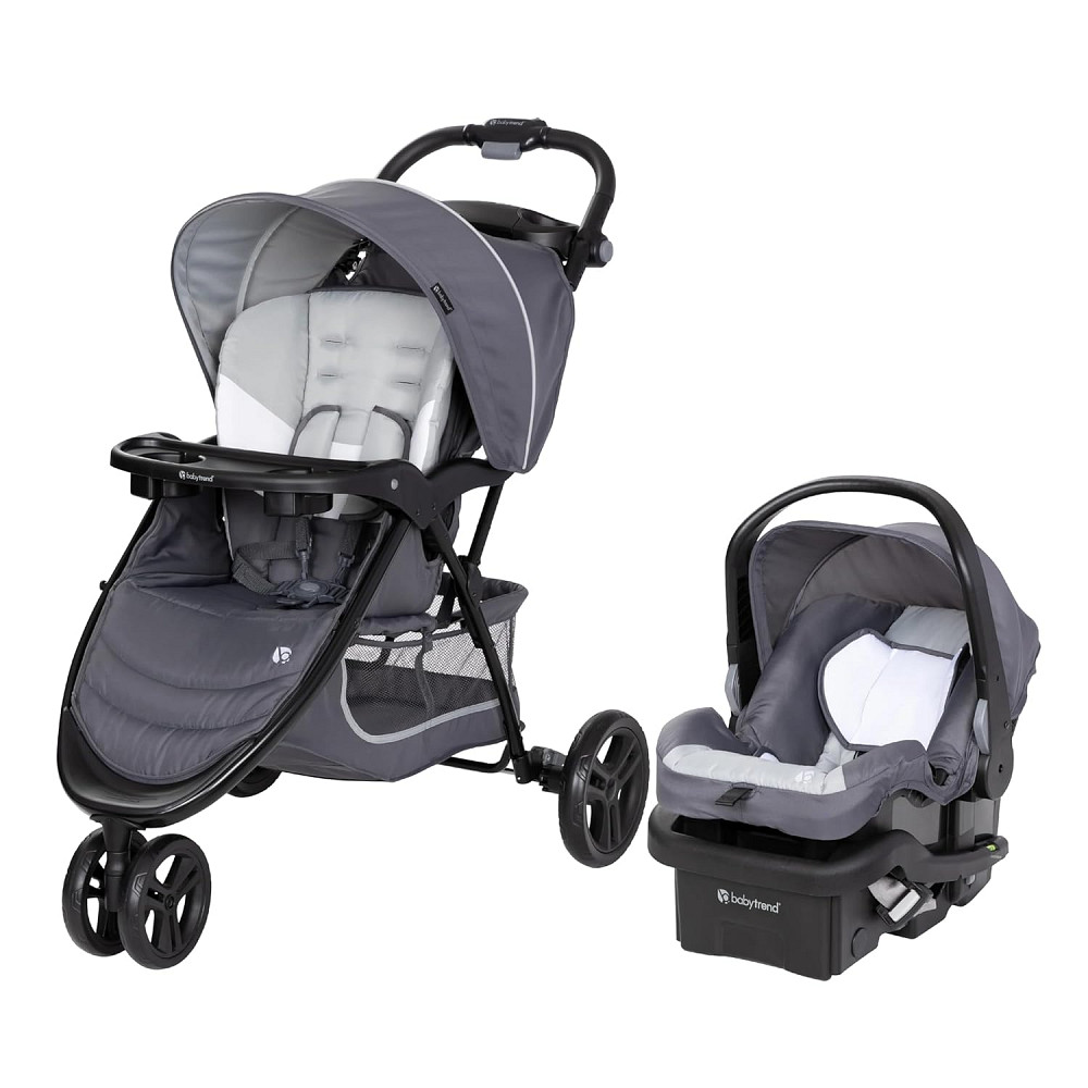 Baby Trend Stroller and EZ-Lift Infant Car Seat, EZ Ride Travel System, Dash Grey Richmond - photo 1