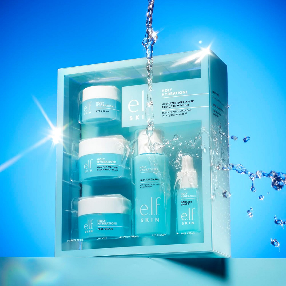 e.l.f. SKIN Holy Hydration! Hydrated Ever After Skincare Mini Kit, Cleanser, Makeup Remover, Moistur Richmond - photo 2