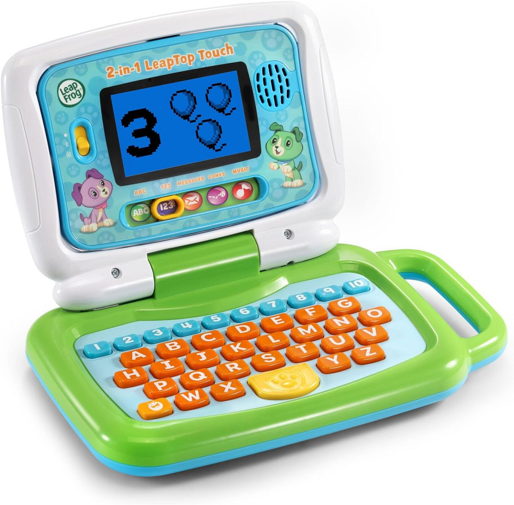 LeapFrog 2-in-1 LeapTop Touch, Green Richmond - photo 2