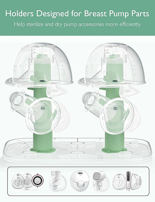 Momcozy 3 Layers Large Bottle Sterilizer and Dryer, Fast Sterilize and Dry, Universal Bottle Sterili Richmond - photo 5