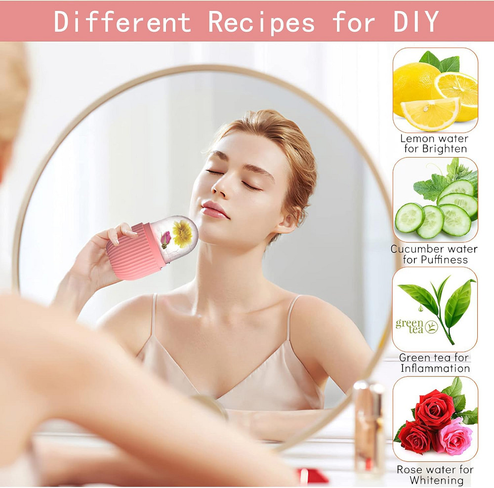 XHJRI Ice Cube Roller Massager for Face, Eyes and Neck Naturally Conditioning and Skin Care,De-Puff  Richmond - photo 7