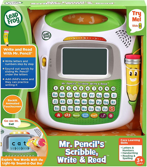 LeapFrog Mr Pencil's Scribble Write and Read, Green Richmond - photo 7
