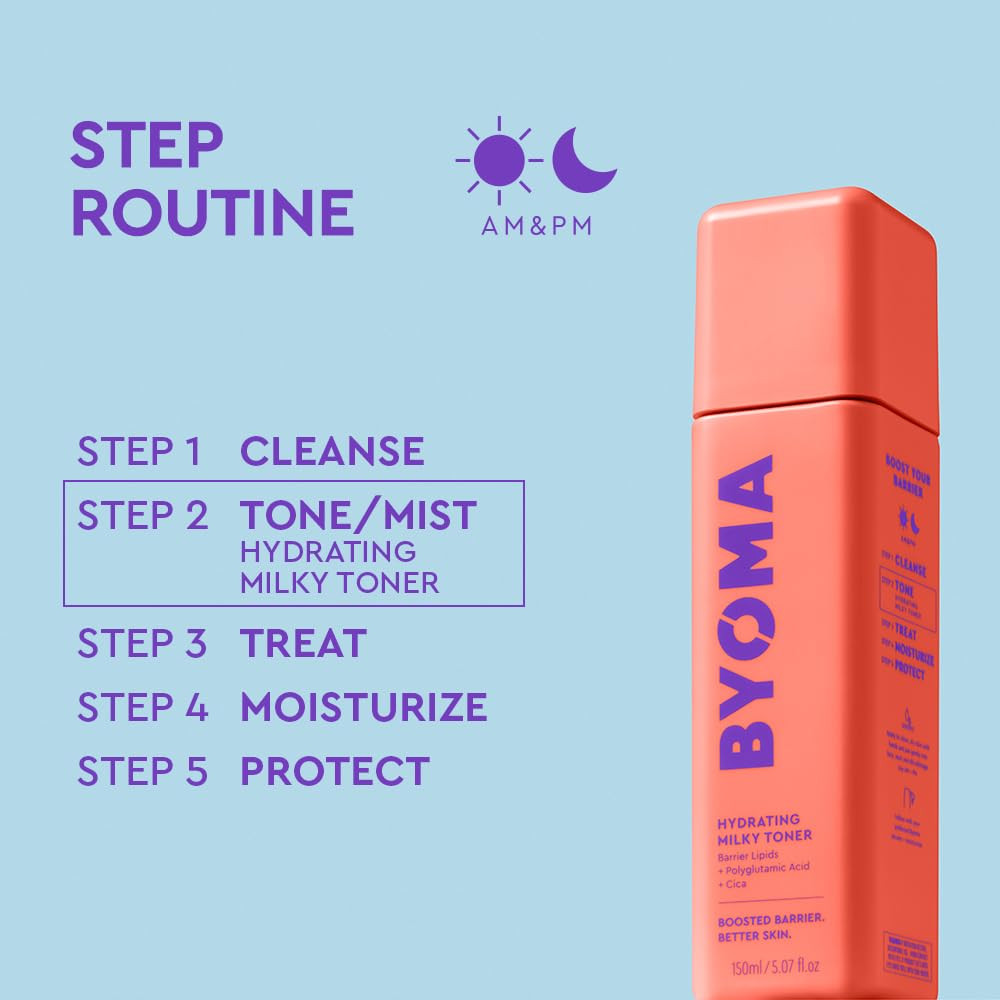 BYOMA Hydrating Milky Toner - Dewy, Ultra Hydrating Toner for Face - Soothes Skin, Locks in Moisture Richmond - photo 6
