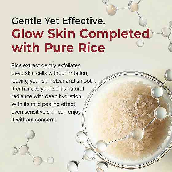 Dr.Melaxin Peel Shot Glow Black Rice Peeling Ampoule 80ml, Dead Skin Remover Gentle Exfoliating with Richmond