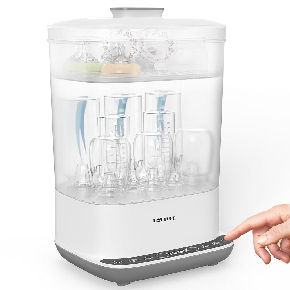 HAUTURE Bottle Sterilizer and Dryer, 6-in-1 Baby Bottle Sterilizer (Esterilizador de Biberones), 10  Richmond - photo 1