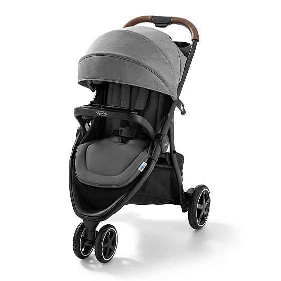 Graco Outpace LX All-Terrain 3-Wheel Baby Stroller, Cohen €” Compatible for Travel System, Easy One-