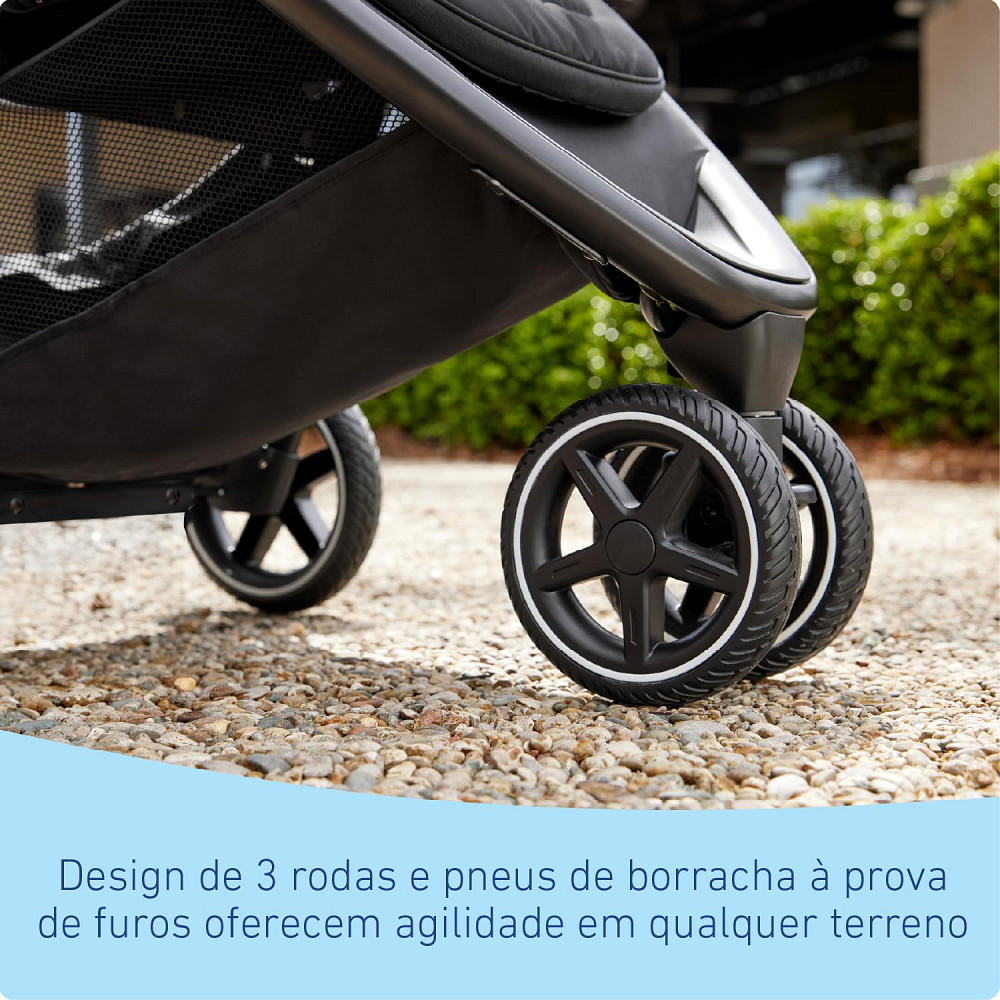 Graco Outpace LX All-Terrain 3-Wheel Baby Stroller, Cohen €” Compatible for Travel System, Easy One- Richmond - photo 3