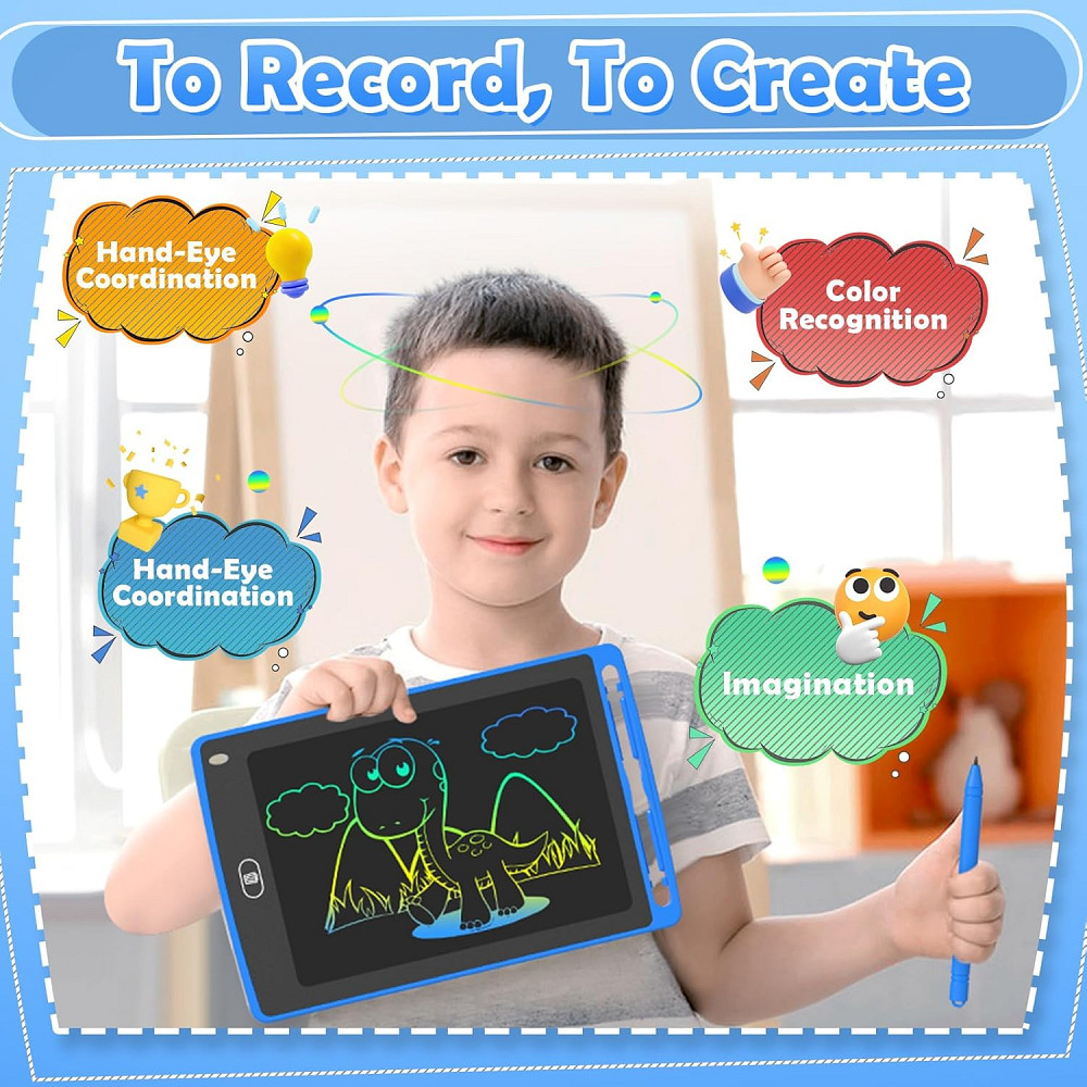 4 Pack LCD Writing Tablet for Kids, 8.5 Inch Colorful Doodle Board Drawing Tablet, Educational Learn Richmond - photo 2