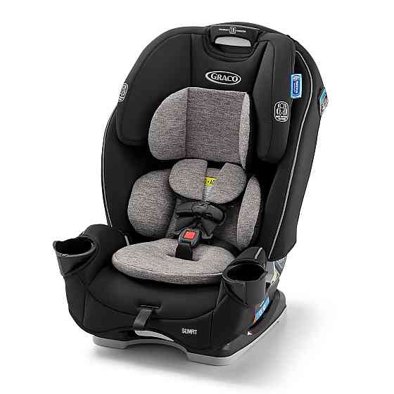 Graco Slimfit 3-in-1 Convertible Car Seat, Slim Car Seat with Space-Saving Design, Highback Booster  Richmond