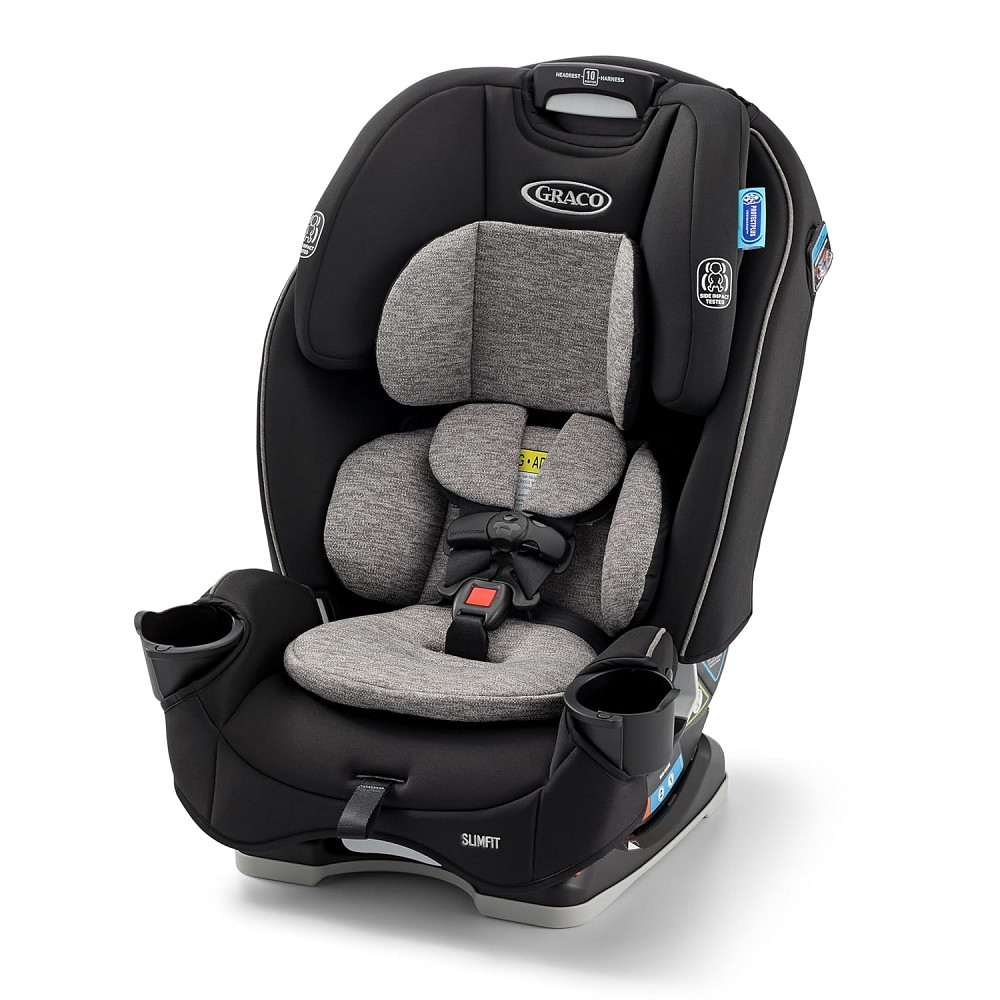 Graco Slimfit 3-in-1 Convertible Car Seat, Slim Car Seat with Space-Saving Design, Highback Booster  Richmond - photo 1
