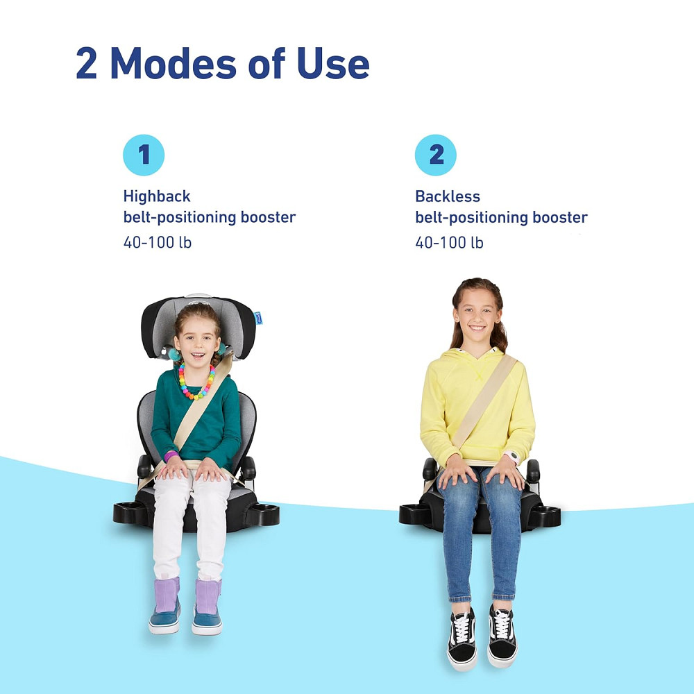 Graco TurboBooster 2.0 Highback Booster Car Seat, Declan Richmond - photo 3