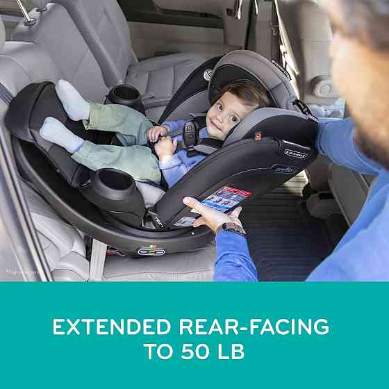 Evenflo Revolve360 Extend Convertible Car Seat with 360 Degree Rotation, Extended Rear-Facing, Forwa Richmond