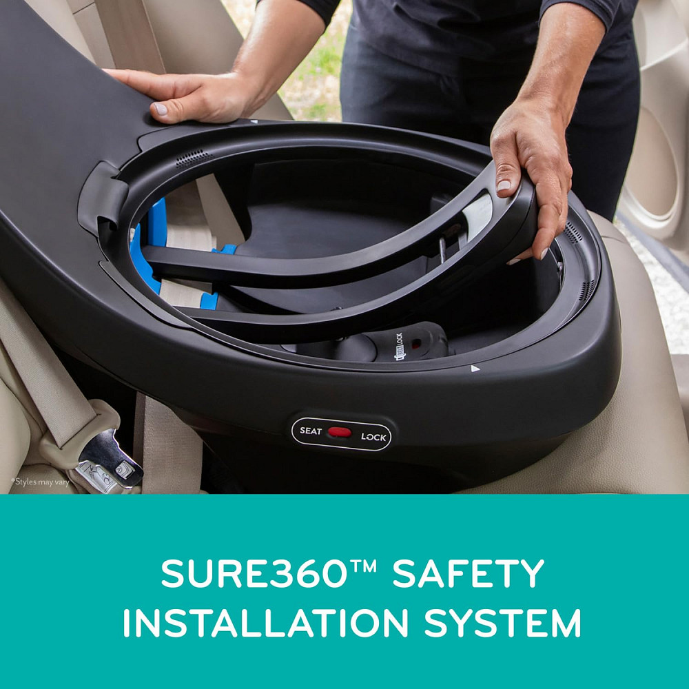 Evenflo Revolve360 Extend Convertible Car Seat with 360 Degree Rotation, Extended Rear-Facing, Forwa Richmond - photo 6