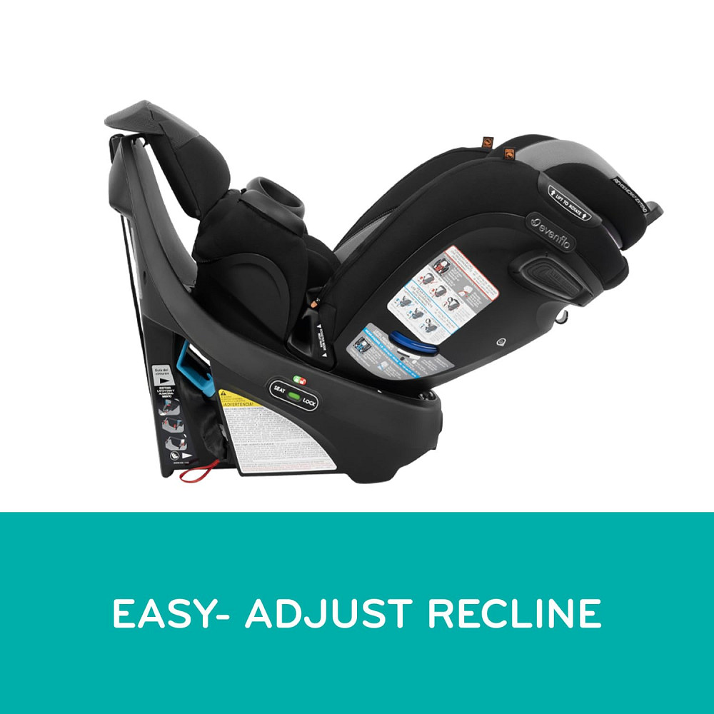 Evenflo Revolve360 Extend Convertible Car Seat with 360 Degree Rotation, Extended Rear-Facing, Forwa Richmond - photo 7