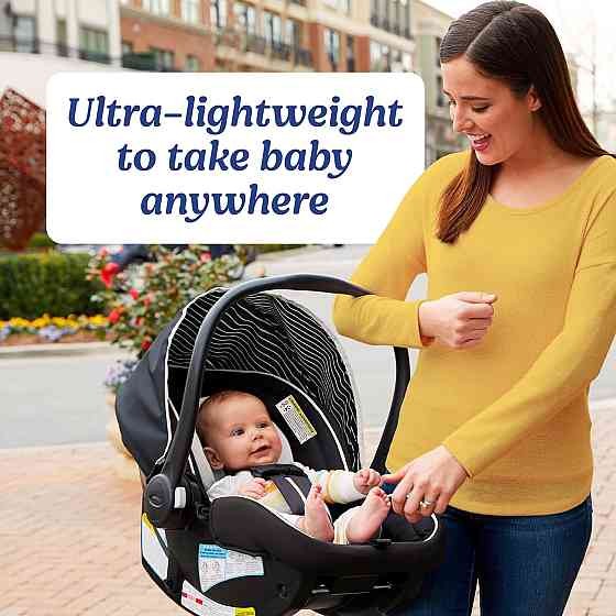 Graco® SnugRide Lite LX Infant Car Seat, Lightweight Rear-Facing Seat for Babies 4–30 lb, 4-Position Richmond