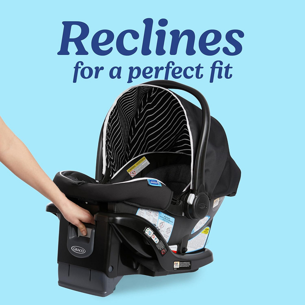 Graco® SnugRide Lite LX Infant Car Seat, Lightweight Rear-Facing Seat for Babies 4–30 lb, 4-Position Richmond - photo 7