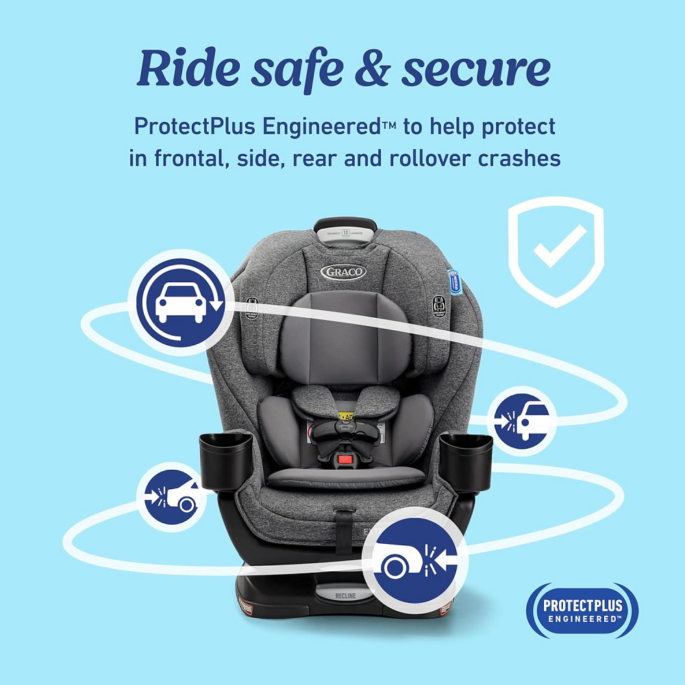 Graco Extend2Fit 3-in-1 Convertible Car Seat, 3 Modes – Rear Facing, Forward Facing Baby Car Seat an Richmond - photo 8