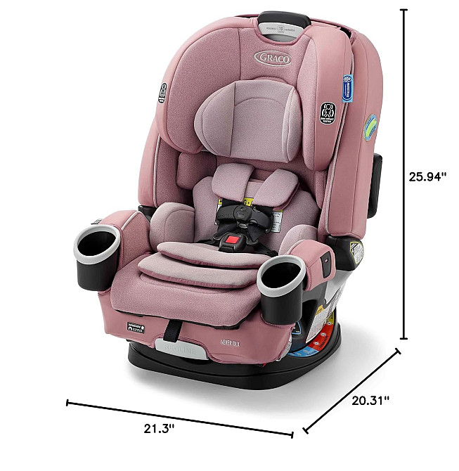 Graco® 4Ever DLX 4 in 1 Car Seat | Infant to Toddler Car Seat, Maven, Adaptable for 10 Years of Use, Richmond - photo 2