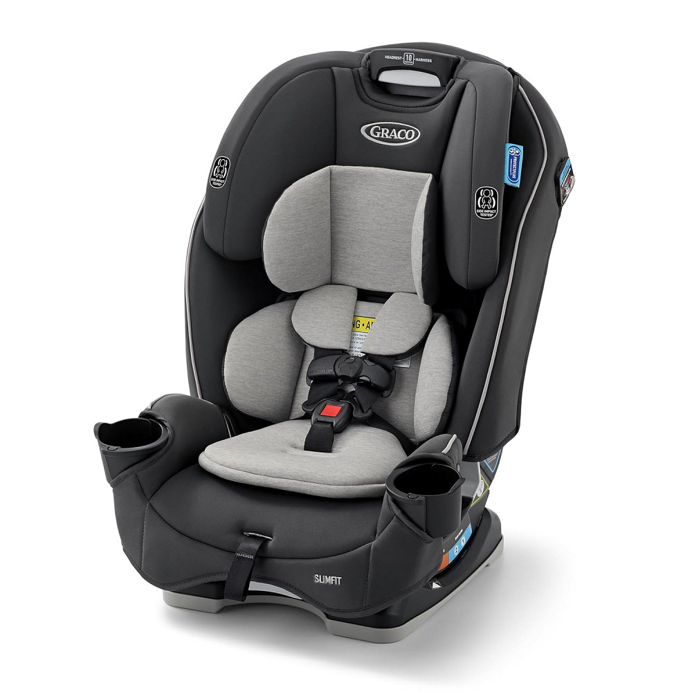 Graco Slimfit 3-in-1 Convertible Car Seat, Slim Car Seat with Space-Saving Design, Highback Booster  Richmond - photo 1