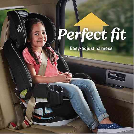 Graco Grows4Me 4-in-1 Convertible Car Seat, 10 Years of Use - Infant Car Seat to Toddler, 4 Stages o Richmond
