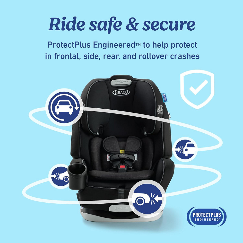 Graco Grows4Me 4-in-1 Convertible Car Seat, 10 Years of Use - Infant Car Seat to Toddler, 4 Stages o Richmond - photo 4