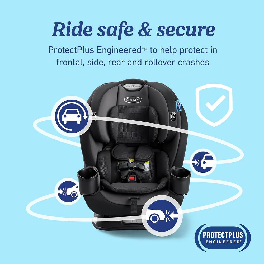 Graco® TriRide 3-in-1 Reclining Car Seat, Clybourne - Rear & Forward Facing Car Seat, Highback Boost Richmond - photo 4