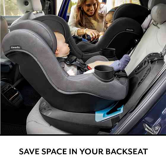 Evenflo REO by Revolve360 Rotating 2-in-1 Convertible Car Seat, 360 Degrees, Infant to Toddler, Forw Richmond