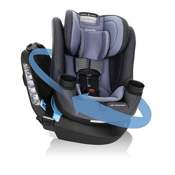 Evenflo REO by Revolve360 Rotating 2-in-1 Convertible Car Seat, 360 Degrees, Infant to Toddler, Forw Richmond