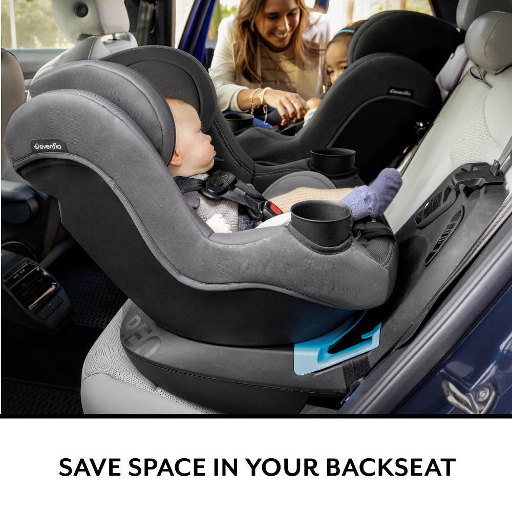 Evenflo REO by Revolve360 Rotating 2-in-1 Convertible Car Seat, 360 Degrees, Infant to Toddler, Forw Richmond - photo 4