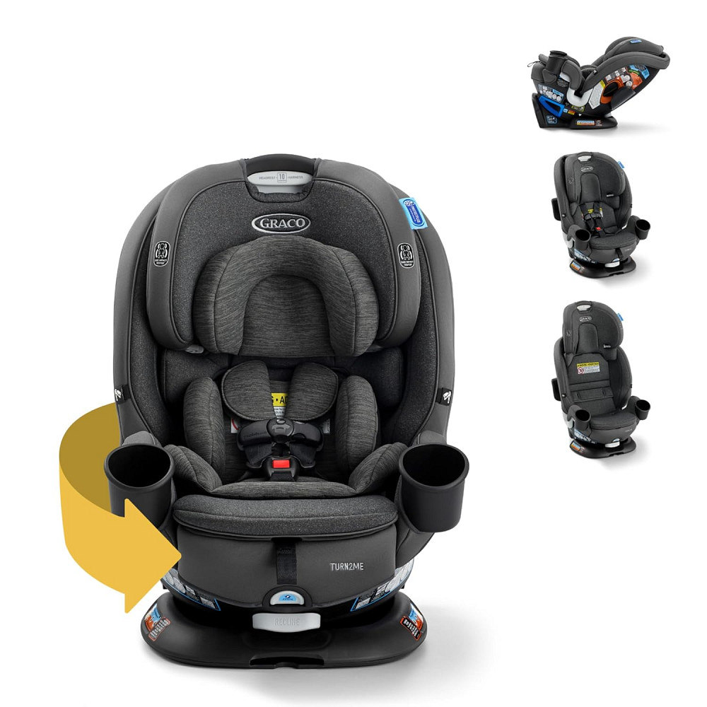 Graco Turn2Me 3-in-1 Rotating Convertible Car Seat, Manchester, Rear-Facing Rotation Only, Forward-F Richmond - photo 1
