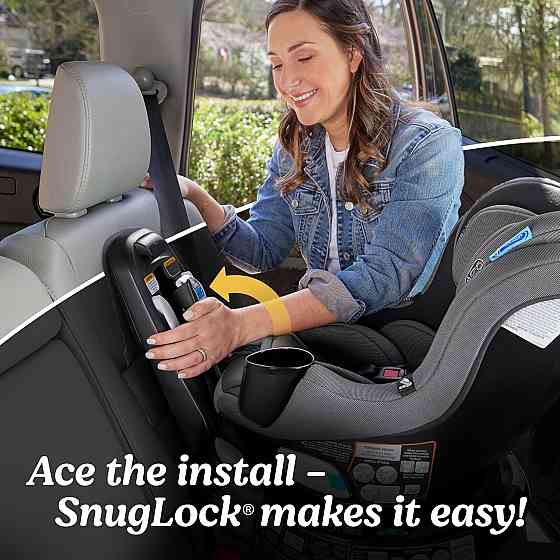 Graco EasyTurn 360 2-in-1 Rotating Convertible Car Seat, 360 Degree Rotating Infant to Toddler Rotat Richmond