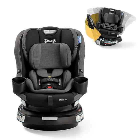 Graco EasyTurn 360 2-in-1 Rotating Convertible Car Seat, 360 Degree Rotating Infant to Toddler Rotat Richmond