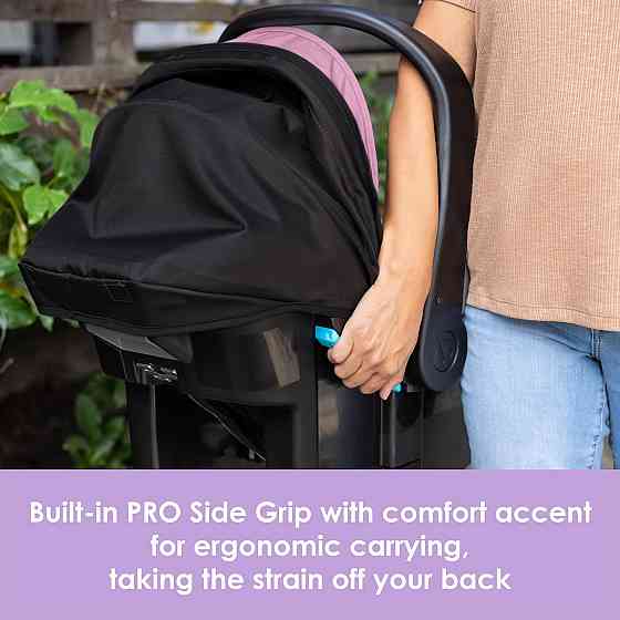 Baby Trend EZ-Lift™ PRO Infant Car Seat, Dash Rose – Lightweight Premium Carry, Plush Infant Cushion Richmond