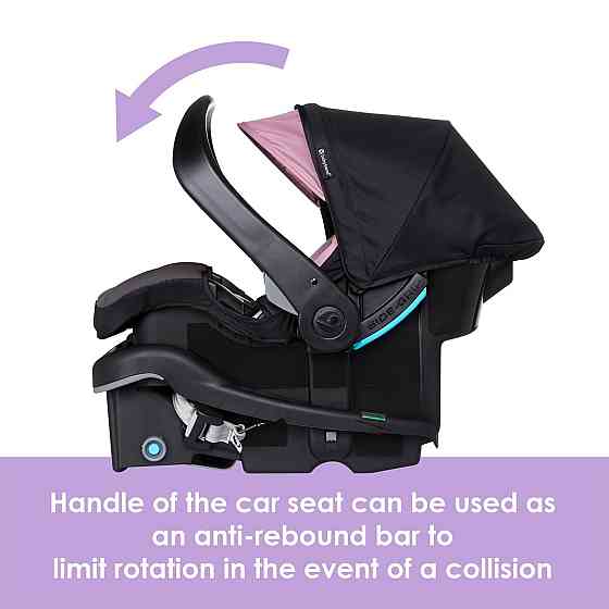 Baby Trend EZ-Lift™ PRO Infant Car Seat, Dash Rose – Lightweight Premium Carry, Plush Infant Cushion Richmond