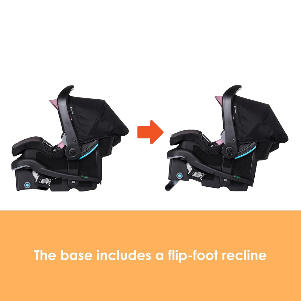 Baby Trend EZ-Lift™ PRO Infant Car Seat, Dash Rose – Lightweight Premium Carry, Plush Infant Cushion Richmond - photo 4