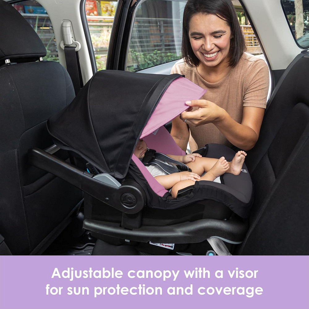 Baby Trend EZ-Lift™ PRO Infant Car Seat, Dash Rose – Lightweight Premium Carry, Plush Infant Cushion Richmond - photo 9