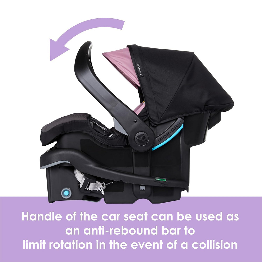 Baby Trend EZ-Lift™ PRO Infant Car Seat, Dash Rose – Lightweight Premium Carry, Plush Infant Cushion Richmond - photo 3