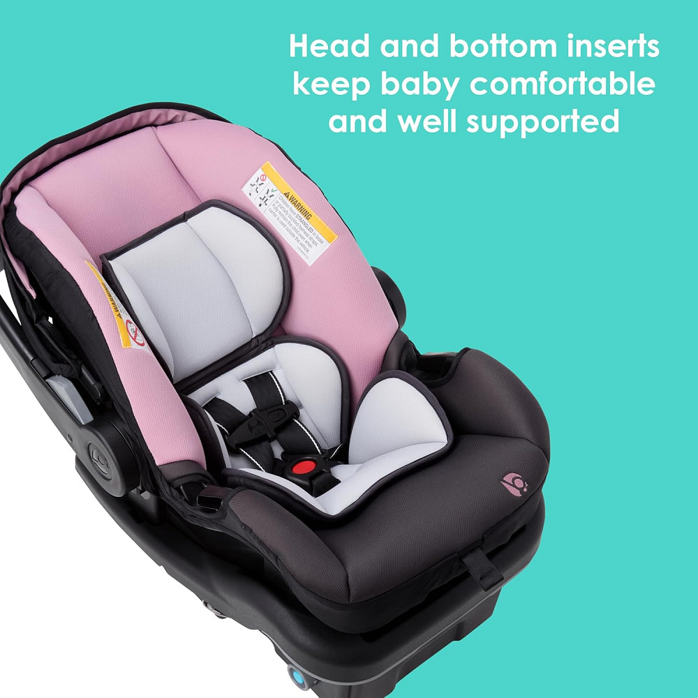 Baby Trend EZ-Lift™ PRO Infant Car Seat, Dash Rose – Lightweight Premium Carry, Plush Infant Cushion Richmond - photo 7