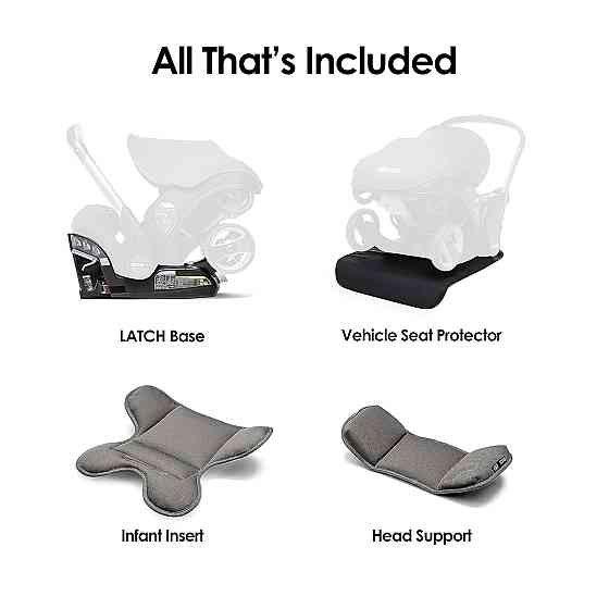 Doona Car Seat & Stroller, Nitro Black - All-in-One Travel System Richmond
