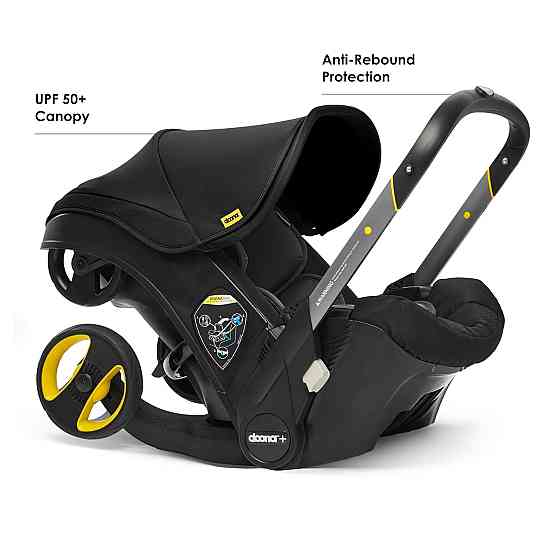 Doona Car Seat & Stroller, Nitro Black - All-in-One Travel System Richmond