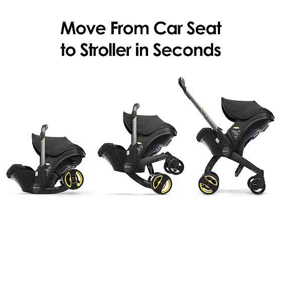 Doona Car Seat & Stroller, Nitro Black - All-in-One Travel System Richmond
