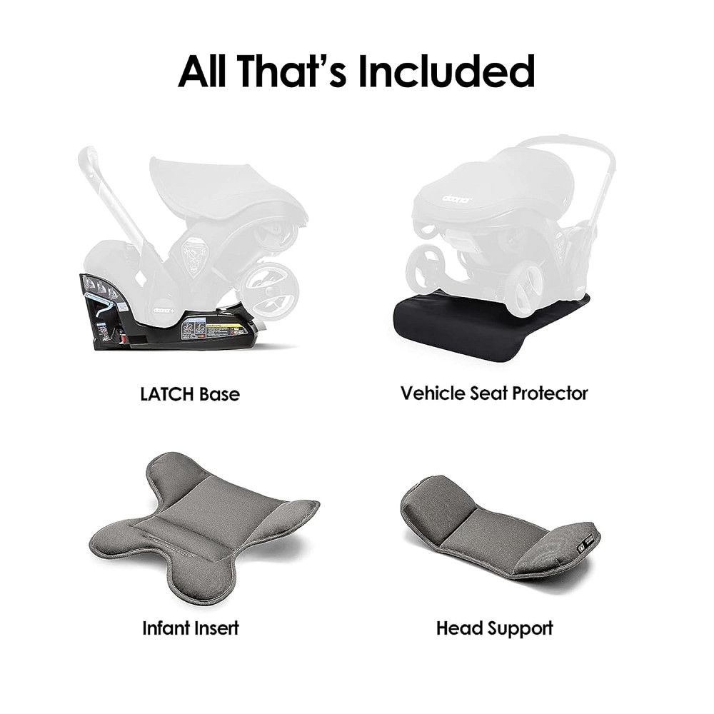 Doona Car Seat & Stroller, Nitro Black - All-in-One Travel System Richmond - photo 6