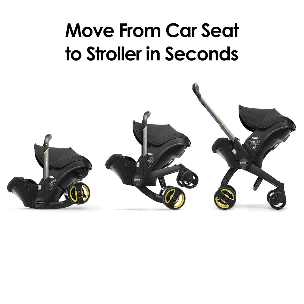 Doona Car Seat & Stroller, Nitro Black - All-in-One Travel System Richmond - photo 5