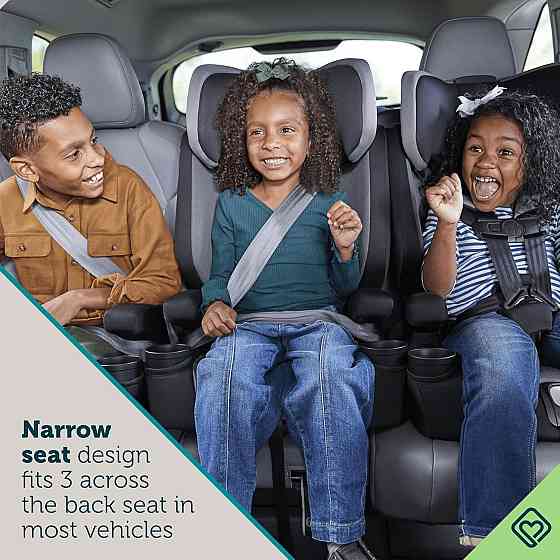 Safety 1st Boost-and-Go Essential 3-in-1 Booster Car Seat, Highback & Backless Modes, Lightweight, E Richmond